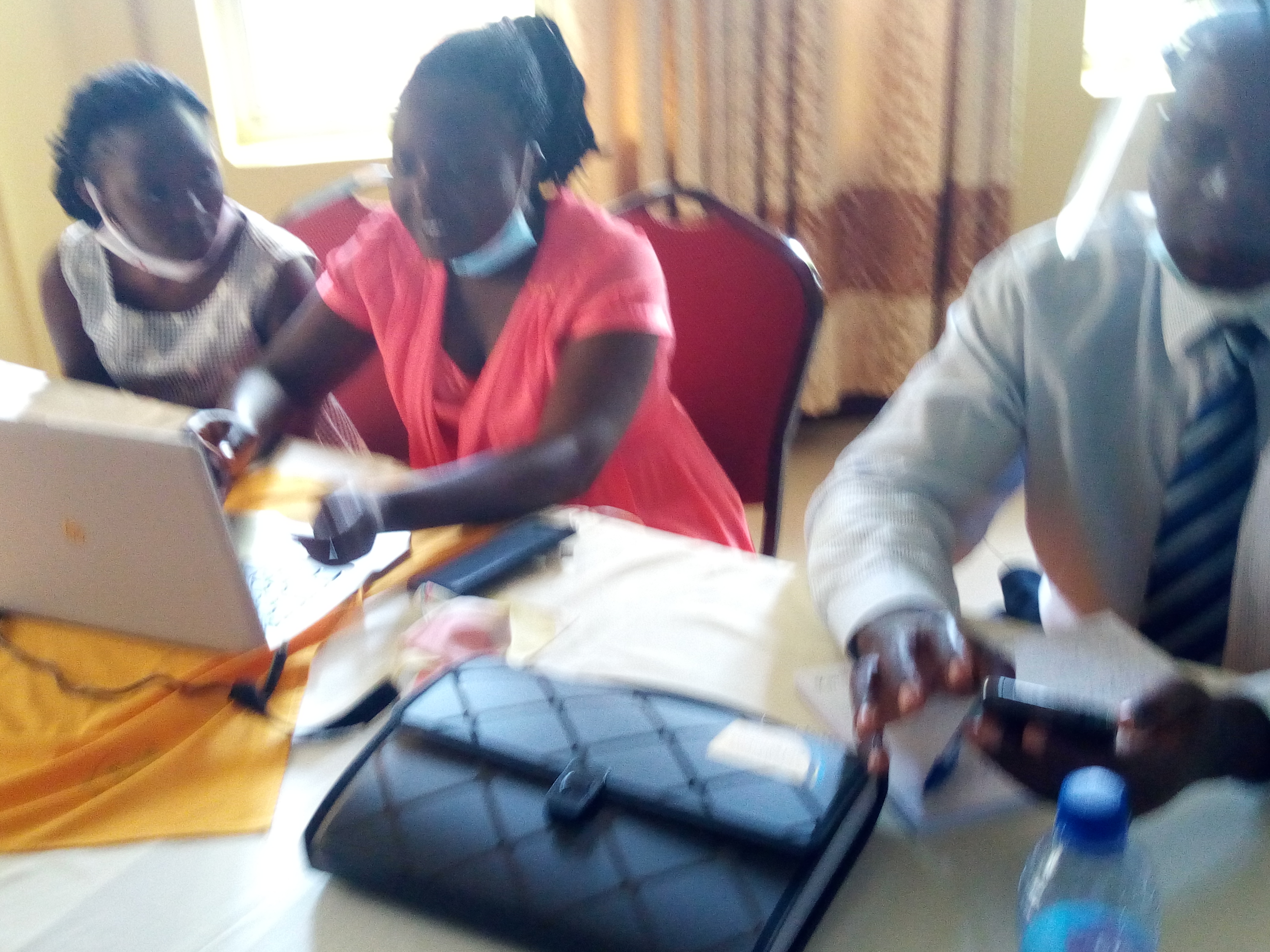 Participants Some of the participants at the training.